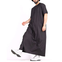 Dernière vente en gros de bijoux arabes pour hommes, vêtements islamiques, qamis-dafah jalabiya pour hommes thobe