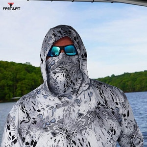 Sweat à capuche de pêche par sublimation à bas prix Meilleur vendeur sur mesure Sweat à capuche de pêche léger pour hommes - Product Image 5