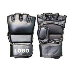 2025 Guantes de cuero MMA de calidad superior Alta demanda Mejor precio Equipo de boxeo de etiqueta privada con excelente protección contra impactos - Product Image 1