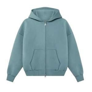 High Quality <b>Hoodie</b> Manufacturers OEM Custom Design Your Style <b>Full</b> <b>Zip</b> <b>up</b> <b>Hoodie</b> - Product Image 3