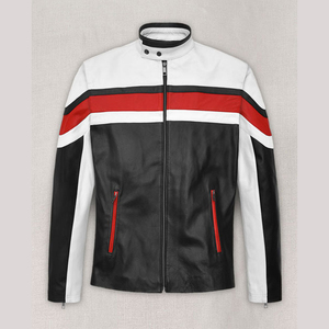 Nouvelle veste en cuir de course de moto professionnelle pour la conduite 2025 Veste en cuir de moto en PU pour homme de conception - Product Image 1