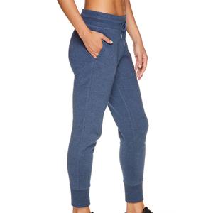 <b>Women's</b> Comfortable Canvas Streetwear Winter <b>Joggers</b> with Customized Logo Printing Breathable Fitness Sweatpants in Blue - Product Image 3