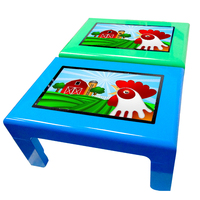 Tables tactiles de jambes détachables d'écran tactile de 55 pouces 10 points PCAP utilisées pour l'éducation des enfants