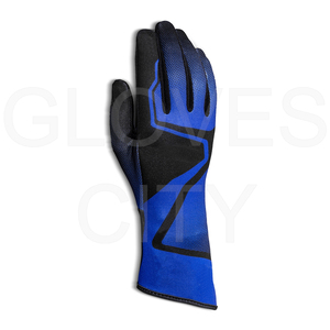 Gants de course de kart élégants et personnalisés avec logo et paume en caoutchouc pour la protection en polyester pour le sport, gants fabriqués en ville - Product Image 3