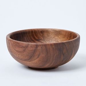 Tazón Grande de Madera Hecho a Mano para Servir en Fiestas y Celebraciones, Ofrece Amplio Espacio para Alimentos - Product Image 2