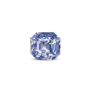 บลูโทแพซธรรมชาติทรงเหลี่ยมเจียระไน-4.4 กะรัต สูง 8 มม. - Product Image 1