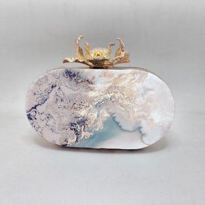 Sac à main de luxe en résine standard de qualité, broderie artisanale, écologique, meilleur prix, design décoratif - Product Image 6