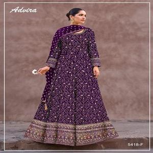 Vestido atractivo de calidad de exportación india, traje de Georgette Salwar real pesado y Dupatta con Secuencia bordada, moda de mujer de trabajo - Product Image 1