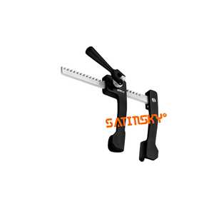 Retracteurs de laitutdes Satinsky RIB COOLEY 340 mm, ligne noire, instrument de haute qualité, système manuel pour arthroplastie de la hanche, certifié CE ISO13485 - Product Image 3