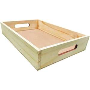 Excelente acabado, ligero, hecho a mano, bandeja de madera para servir con estructura fuerte, perfecto para el servicio de alimentos, café, té, fiesta, propósito - Product Image 4