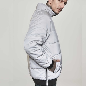 Veste coupe-vent pull réfléchissant siilver homme personnalisé de haute qualité avec fermeture à glissière avant 1/4 - Product Image 4
