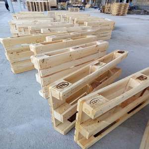 Paletas de madera Euro Epal duraderas al mejor precio al por mayor Comprar ahora en stock embalaje de almacén de madera de pino barato para la venta - Product Image 3