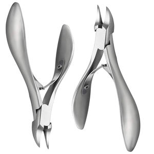 Ensemble de coupe-ongles en acier inoxydable de qualité chirurgicale Ensemble de coupe-ongles à usage manucure et pédicure avec double ressort - Product Image 1