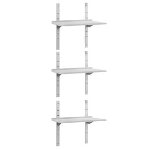 ชั้นวางของติดผนังสแตนเลสเชิงพาณิชย์ ECO - 1000x400 มม. - 3 ชั้น - Product Image 1