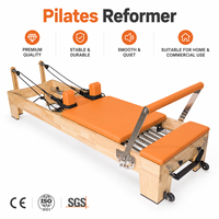 Reformer Pilates en chêne de qualité professionnelle et domestique, modèle Gym Fitness Core Bed, direct usine