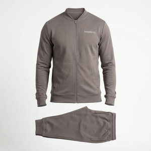 เสื้อฮู้ดผ้าฟลีซทรงสลิมสำหรับผู้ชาย Hawk Eye Sports น้ำหนัก 300 กรัม ชุดวอร์มแบบเต็มตัว ระบายอากาศได้ดี ป้องกันแบคทีเรีย เหมาะสำหรับฤดูหนาว - Product Image 4
