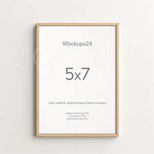 Cadre photo carré en bois DIY, affichage minimaliste, fait main, léger, écologique, guide PDF téléchargeable, étape par étape, image - Product Image 1