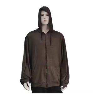 เสื้อฮู้ดแบบสวมหัวผ้าคอตตอนขนาดใหญ่ทันสมัยปักโลโก้ตามสั่งเสื้อผ้าสไตล์สตรีทแวร์ฤดูหนาวขายส่งจำนวนมาก - Product Image 1