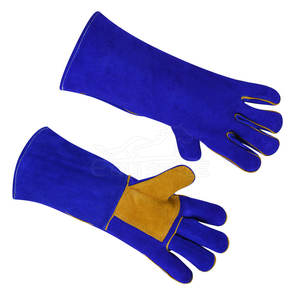 High Quality Customized Logo Heavy Duty Heat Resistance <b>Welding</b> <b>Gloves</b> with Anti-Cut Function Best Price with Cheap OEM Services - Product Image 2