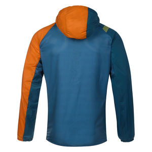 Veste coupe-vent de sport pour hommes de haute qualité avec capuche Logo personnalisé Laine légère et tissu pour la course d'hiver Logo personnalisé - Product Image 3