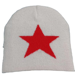 Nueva llegada unisex de alta calidad logotipo personalizado acrílico Beanie Designer All Over Sublimation Print Beanie Hat - Product Image 4