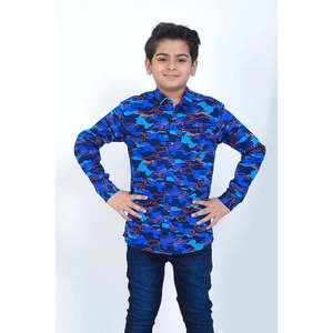 Chemise décontractée en coton - Product Image 1