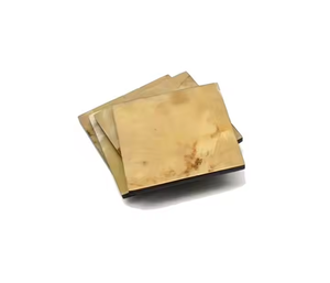 Dessous de verre en résine de corne de buffle naturelle de haute qualité Styles carrés et ronds Tapis de boisson absorbant l'eau par l'artisanat en croissant - Product Image 5