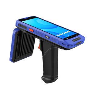 Điện thoại di động màu xanh răng máy quét mã vạch RFID <span class=keywords><strong>Reader</strong></span> cho Quản Lý Hàng Tồn Kho UHF RFID handheod <span class=keywords><strong>Reader</strong></span> - Product Image 5