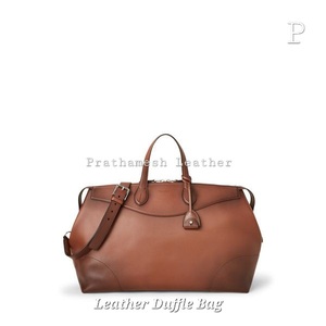 Sac de voyage en cuir de luxe classique fait à la main, sécurisé, spacieux, élégant, prix de gros direct d'usine, réductions en gros - Product Image 2