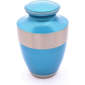 Elegant Matte Polished Metal Cremation Urns Customizable Memorial Stainless Steel Aluminum for <b>Your</b> <b>Loved</b> One Funeral Supplies - Product Image 5