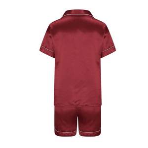 <b>Silk</b> <b>Pajamas</b> for Women Set Light Breathable Holiday <b>Pajamas</b> for Women <b>Silk</b> Satin <b>Pajamas</b> Set - Product Image 2