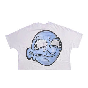 Fabricant personnalisé T-shirt 100% coton 250 Gsm court Boxy Fit T-shirt surdimensionné Boxy T-shirt à épaules tombantes - Product Image 2