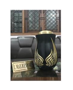 Urnes funéraires en métal faites à la main de qualité royale au design unique pour cendres humaines Fabricant en gros Urnes décoratives en métal sur mesure - Product Image 2