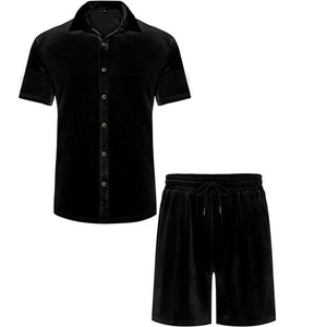 Ensemble de jogging unisexe à capuche pour hommes survêtement décontracté sweats shorts et sweat à capuche ensemble de jogging ensembles pour hommes - Product Image 4