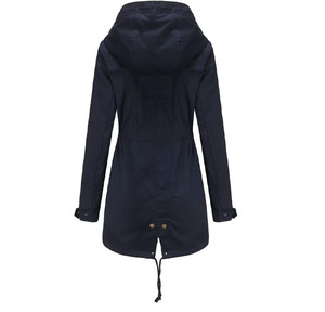 Chaqueta Acolchada Holgada de Invierno para Mujer, Cuello Alto, con Capucha, Tejida, de Secado Rápido, Transpirable, Estilo Urbano - Product Image 1