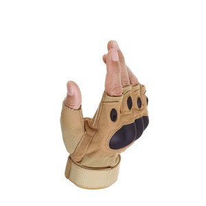 Guantes asequibles Protección de medio dedo Guantes de Tiro Táctico Nudillos duros Guantes de Tiro Táctico - Product Image 6