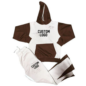 Chándales Deportivos con Capucha para Hombre, Venta Caliente, Logotipo Personalizado, Alta Calidad, 100% Algodón Orgánico, Estampado con Pedrería - Product Image 2