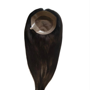 Base mono pour femmes avec style vague profonde et vague naturelle, cheveux Remy, technique monofilament, Taz Hair Bangladesh, cheveux indiens, base en dentelle PU - Product Image 2