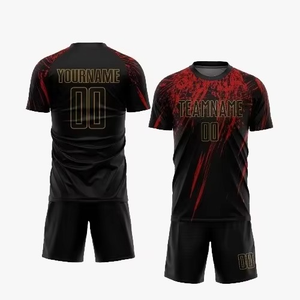 2025 Sublimation Custom Printing Wears Breathable Fabric Custom Football Soccer Jersey Uniform - Product Image 3