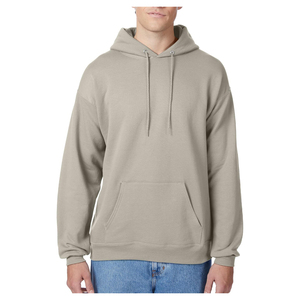 Sweat à capuche personnalisé pour hommes 360 GSM sweat-shirt éponge français vêtements urbains pull uni avec poche kangourou épaule lâche - Product Image 1