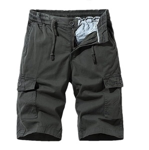 Pantalones cortos Cargo informales de la mejor calidad personalizados hasta la rodilla con bolsillo lateral pantalones cortos Cargo de ajuste suelto de seis bolsillos para hombres transpirables - Product Image 6
