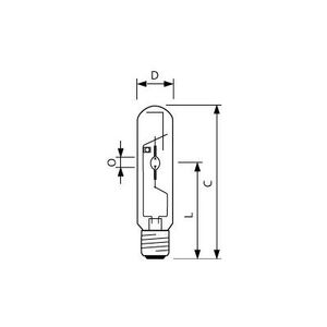 MASTER CityWhite CDO-TT Plus <span class=keywords><strong>150W</strong></span> E40 Lampe à halogénures métalliques céramiques 2800K 16400lm Éclairage public extérieur haute efficacité - Product Image 4