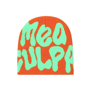 Bonnet d'hiver de couleur unie avec logo personnalisé Nouveau design Bonnet de ski en laine épaisse et chaude pour l'extérieur-Vente en gros - Product Image 3