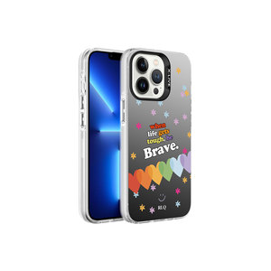 เคสแข็งลาย Safa หรูหราของ netzy สำหรับ iPhone 13 Pro ดีไซน์หัวใจฝาครอบป้องกันด้วยไฟฟ้า XR 7 plus - Product Image 1