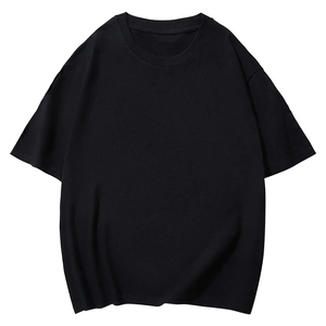 Venta al por mayor de los hombres de alta calidad camisetas de microfibra de gran tamaño personalizado Boxy Fit con cuello redondeado Venta caliente de impresión camisetas - Product Image 6