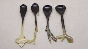 Cuchara de cuerno Natural de Búfalo de la mejor calidad, tenedor, cucharas y tenedores de café, hogar y cocina, cuchara de mesa para hogar y Hotel - Product Image 5