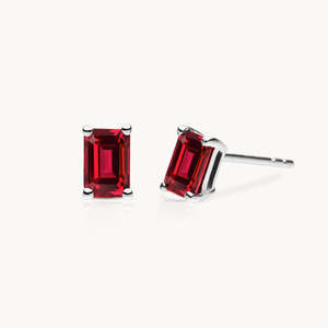 Pendientes de tuerca finos Ember Ohrstecker - Product Image 1