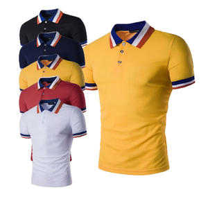 Ropa de los fabricantes de Bangladesh Polo personalizado camiseta de los hombres Plain Heavyweight 100% algodón personalizado al por mayor Polos - Product Image 1