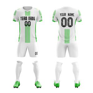 ชุดยูนิฟอร์มฟุตบอลสำหรับผู้ใหญ่ชุดเสื้อเจอร์ซีย์โพลีเอสเตอร์สำหรับฤดูร้อน - Product Image 3