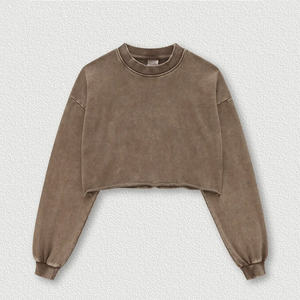 Sudaderas de Alta Calidad para Mujer, Cuello Redondo, Estilo Urbano, Estampadas, de Algodón Francés, para Invierno - Product Image 1